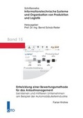 Cover: Entwicklung einer Bewertungsmethode f&uuml;r das Anlaufmanagement - Gito