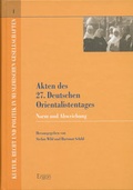 Cover: Akten des 27. Deutschen Orientalistentags (Bonn - 28. September bis 2. Oktober 1998) - Ergon