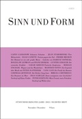 Cover: Sinn und Form 6/2013 - SINN und FORM