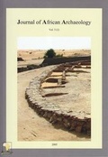 Cover: Journal of African Archaeology - Africa Magna