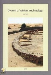 Enlarge image Cover: Journal of African Archaeology - Africa Magna