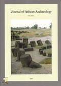 Cover: Journal of African Archaeology - Africa Magna