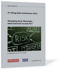 Enlarge image Cover: 4th iNTeg-Risk Conference 2012 - Steinbeis-Edition