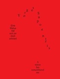 Cover: Yorgos Sapountzis - a Statue Has Remembered Me - Sternberg Press