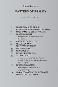 Enlarge image Cover: Masters of Reality - Sternberg Press