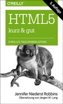 Cover: HTML5 - kurz & gut - O'Reilly