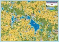 Abbildung von: Ferienkarte Mecklenburgische Seen - grünes herz