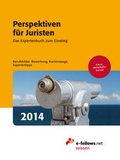 Cover: Perspektiven f&uuml;r Juristen 2014 - e-fellows.net