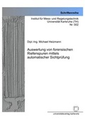 Cover: Auswertung von forensischen Riefenspuren mittels automatischer Sichtpr&uuml;fung - KIT Scientific Publishing