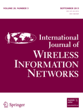Cover: International Journal of Wireless Information Networks - Springer