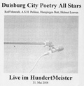 Cover: Duisburg City Poetry All Stars - Situationspresse Helmut Loeven