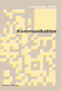 Cover: Kommunikation - Flensburger Hefte
