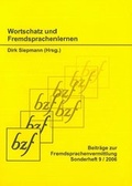 Cover: Wortschatz und Fremdsprachenlernen - Verlag Empirische P&auml;dagogik