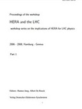 Cover: Proceedings of the Workshop HERA and the LHC - Deutsches Elektronen-Synchrotron