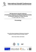 Cover: XVII International Amaldi Conference of Academies of Sciences and National Scientific Societies on Scientific Questions of Global Security - Deutsches Elektronen-Synchrotron
