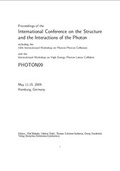Cover: Photon 2009 - Deutsches Elektronen-Synchrotron