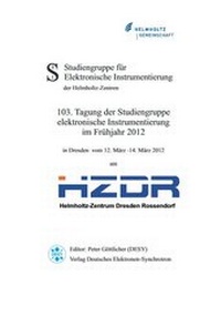 Abbildung von: 103. Tagung der Studiengruppe elektronische Instrumentierung im Frühjahr 2012 - Deutsches Elektronen-Synchrotron