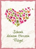 Cover: CD-Geschenk-Card: Schenk deinem Herzen Fl&uuml;gel - Gerth Medien