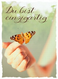 Enlarge image Cover: CD-Geschenk-Card: Du bist einzigartig - Gerth Medien