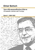 Cover: Sprechkommunikation lehren 1 - Pabst Press