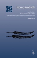 Cover: Komparatistik. Jahrbuch der deutschen Gesellschaft f&uuml;r Allgemeine... / Komparatistik - Synchron