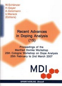 Abbildung von: Recent Advances in Doping Analysis(15) - Sportverlag Strauß