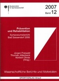 Cover: Pr&auml;vention und Rehabilitation - Sportverlag Strau&szlig;