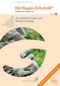 Abbildung von: Die Hospiz-Zeitschrift / Hospiz - Palliativ: Ein Streit um Kaisers Bart? - hospizverlag