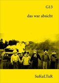 Cover: das war absicht - SuKuLTuR