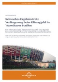 Cover: Schwaches Ergebnis trotz Verl&auml;ngerung beim Klimagipfel im Warschauer Stadion - Germanwatch Nord-S&uuml;d Initiative e.V.