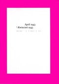 Cover: April 1943 / Kwiecien 1943 - Verbrecher