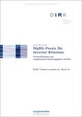 Cover: WpHG-Praxis f&uuml;r Investor Relations - Going Public Media