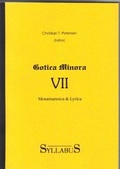 Cover: Gotica Minora. Kleine Schriften zur gotischen Philologie / Gotica Minora septima - Syllabus