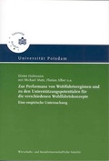 Cover: Zur Performanz von Wohlfahrtsregimen und zu den Unterst&uuml;tzungspotentialen f&uuml;r die verschiedenen Wohlfahrtskonzepte - Universit&auml;tsverlag Potsdam