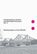 Cover: Interdisciplinary studies on information structure - Universit&auml;tsverlag Potsdam