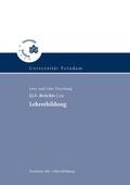 Cover: Lehrerbildung - Universit&auml;tsverlag Potsdam