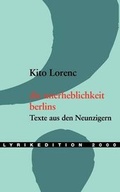 Cover: Die Unerheblichkeit Berlins - Buch&Media