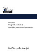 Cover: Erfolgreich gescheitert? - Universit&auml;tsverlag Potsdam