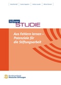 Cover: Aus Fehlern lernen - Potenziale f&uuml;r die Stiftungsarbeit - Bundesverband Deutscher Stiftungen