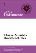 Cover: Johannes Schweblin - Pilgerverlag