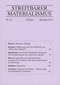 Cover: Streitbarer Materialismus Nummer 30 - Das Freie Buch