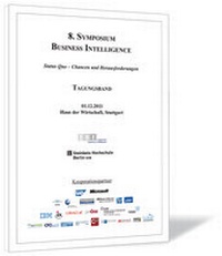 Enlarge image Cover: 8. Symposium Business Intelligence - Steinbeis-Edition