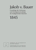 Cover: Grundz&uuml;ge der Verfassung und Verm&ouml;gensverwaltung der Stadtgemeinde M&uuml;nchen - Schiermeier, Franz