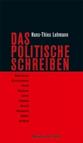 Cover: Das Politische Schreiben - Theater der Zeit