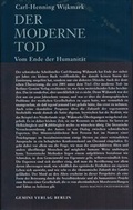 Cover: Der moderne Tod - Matthes & Seitz Berlin