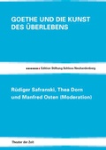 Cover: Goethe und die Kunst des &Uuml;berlebens - Theater der Zeit