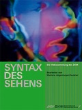 Cover: Syntax des Sehens - Kehrer Verlag