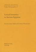 Cover: Lexical Semantics in Ancient Egyptian - Widmaier, Kai