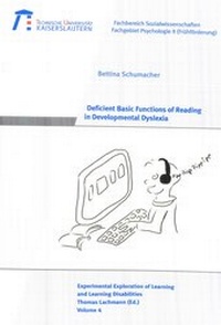 Enlarge image Cover: Deficient basic functions of reading in developmental dyslexia - RPTU Rheinland-Pfälzische Technische Universität Kaiserslautern Landau