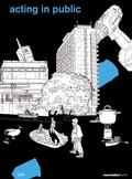Cover: acting in public - JOVIS Verlag